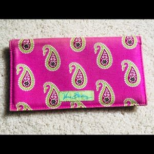 Vera Bradley checkbook cover